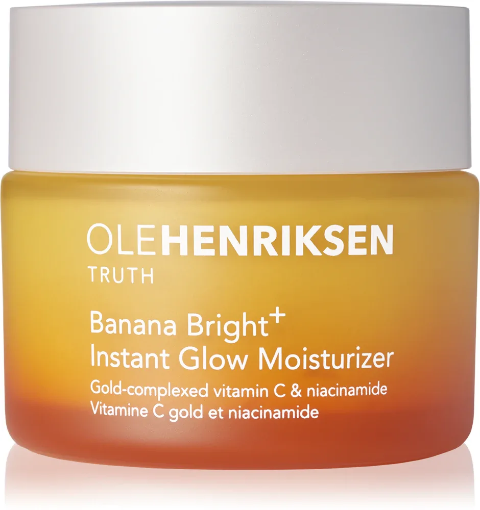 OLEHENRIKSEN Truth Banana Bright+ Instant Glow Moisturizer - Розовый крем для лица с витамином C, 50 мл