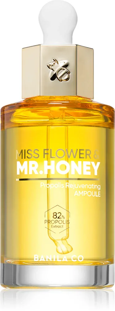 Banila Co. Miss Flower & Mr. Honey Propolis Rejuvenating - Сыворотка интенсивного омоложения для разглаживания кожи и уменьшения пор, 50 мл