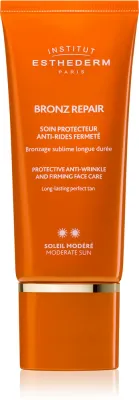Крем для лица Institut Esthederm Bronz Repair Protective Anti-Wrinkle and Firming Face Care солнцезащитный, с SPF, 50 мл