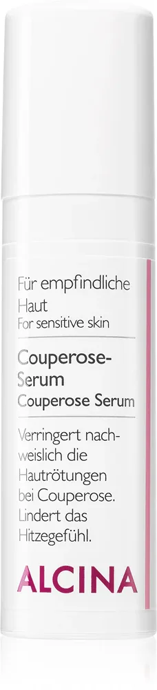 Alcina For Sensitive Skin - Сыворотка для сужения сосудов и уменьшения покраснений кожи, 30 мл