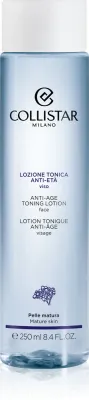 Collistar Cleansers Anti-age Toning Lotion Face - Тоник осветляющий с антивозрастным действием, 250 мл