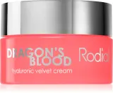Rodial Dragon's Blood Hyaluronic Velvet Cream - Увлажняющий крем для лица с гиалуроновой кислотой, 10 мл — фото 1