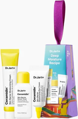 Dr. Jart+ Holiday Ceramidin Deep Moisture Recipe - Подарочный набор с керамидами для лица, 1 шт