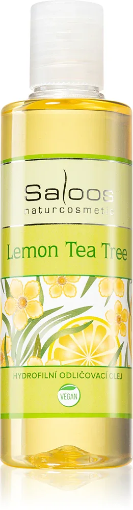Saloos Make-up Removal Oil Lemon Tea Tree - Очищающее масло для снятия макияжа, 200 мл