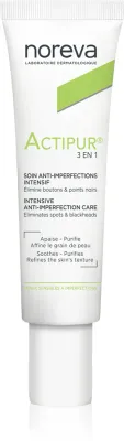 Noreva Actipur 3-in-1 Anti-Blemish Care - Уход за лицом против проблемной кожи с акне, 30 мл