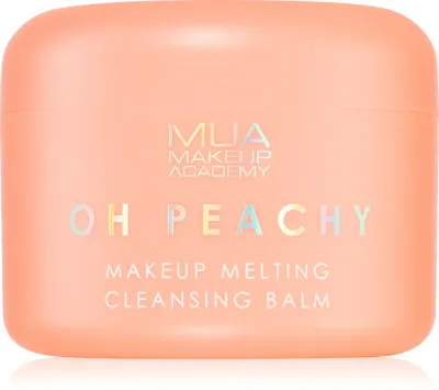 MUA Makeup Academy Oh Peachy - Бальзам для снятия макияжа с персиковым маслом, 70 г