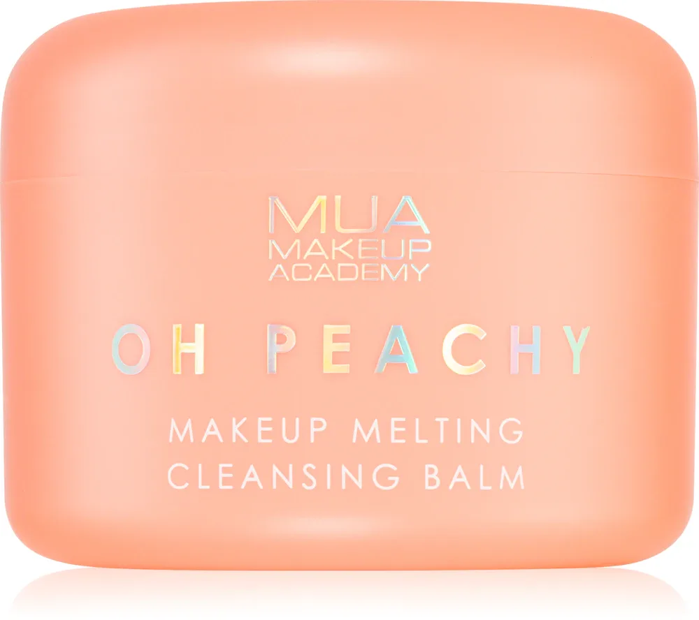 MUA Makeup Academy Oh Peachy - Бальзам для снятия макияжа с персиковым маслом, 70 г