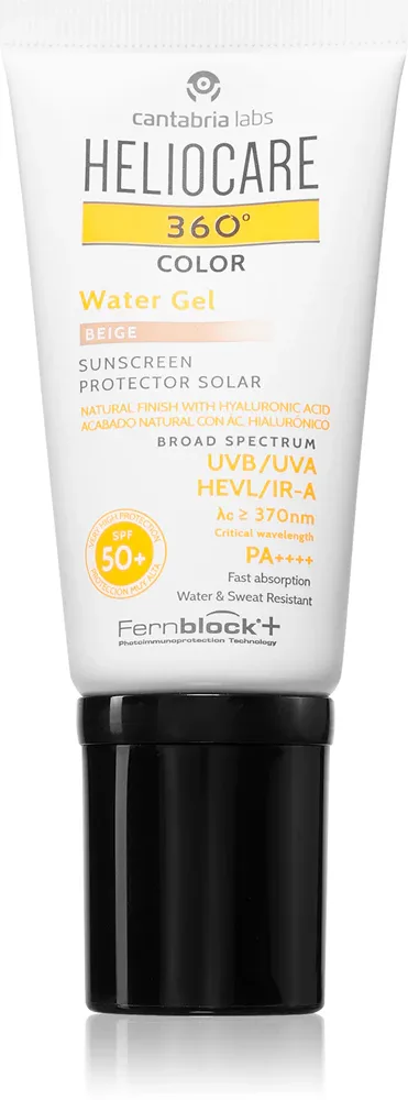 Heliocare 360 - Тонирующий защитный гель SPF 50+, 50 мл, оттенок Beige