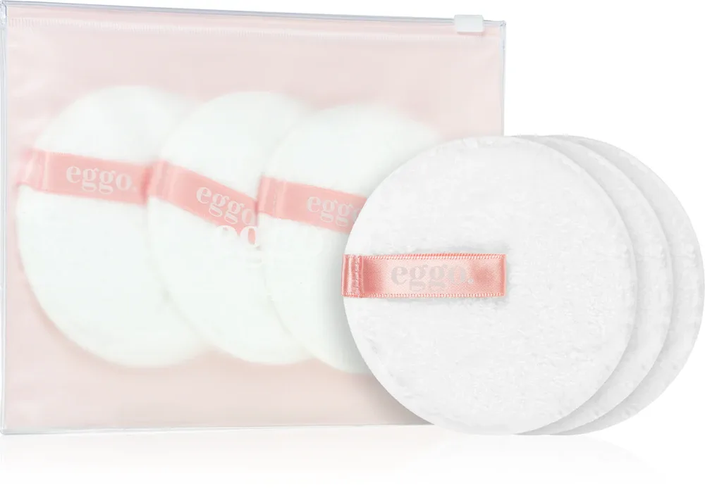 Eggo Magic Pads - Многоразовые салфетки для снятия макияжа pink, 3 шт
