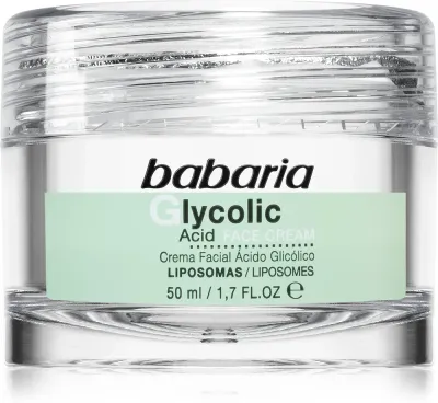 Babaria Glycolic Acid - Регенерирующий крем для лица на ночь, 50 мл