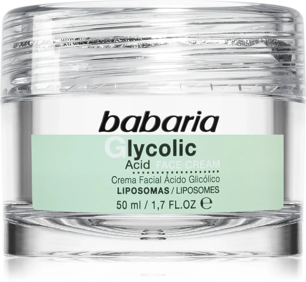 Babaria Glycolic Acid - Регенерирующий крем для лица на ночь, 50 мл