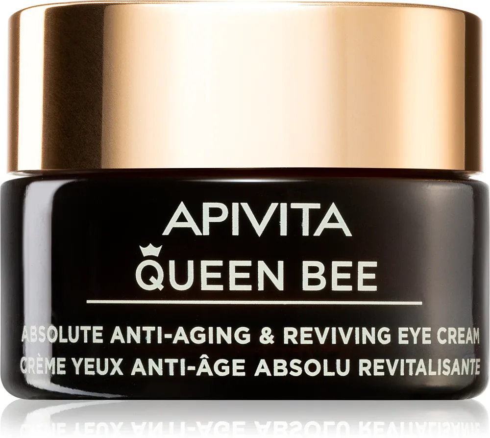 Apivita Queen Bee Eye Cream - Интенсивный крем для глаз против морщин, 15 мл