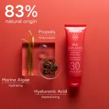 Apivita Bee Sun Safe Hydra Fresh Face Gel-Cream SPF30 - Увлажняющий крем-гель SPF 30, 50 мл — фото 3