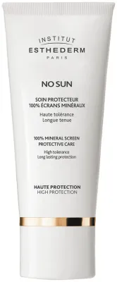 Institut Esthederm No Sun 100% Mineral Screen Protective Care - Минеральный крем для лица и тела с высокой защитой от УФ-лучей, 50 мл