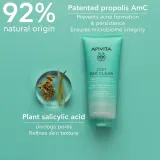 Apivita Just Bee Clear Purifying Cleanser Gel - Очищающий гель для лица против прыщей, 200 мл — фото 2