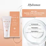 Helia-D Hydramax - Защитный крем для лица SPF 50+, 40 мл — фото 2