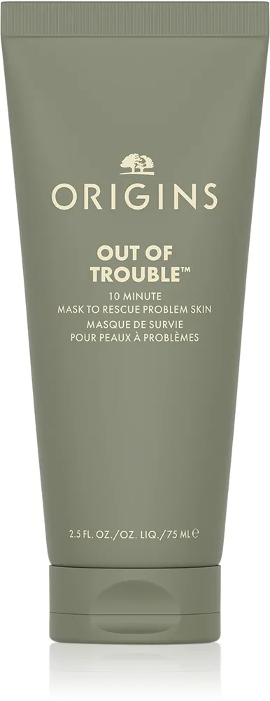 Origins Out Of Trouble 10 Minute Mask To Rescue Problem Skin - Интенсивная маска для мгновенного улучшения внешнего вида кожи, 75 мл