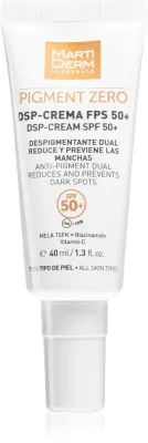 MartiDerm Pigment Zero DSP-Cream - Крем для лица против пигментных пятен SPF 50+, 40 мл