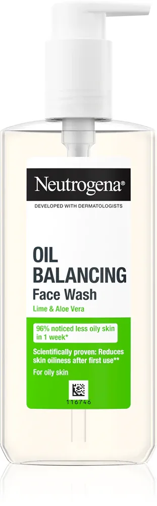 Neutrogena Oil Balancing - Гель для очищения кожи, 200 мл