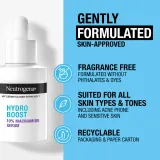 Neutrogena Hydro Boost - Увлажняющая сыворотка с ниацинамидом, 30 мл — фото 7