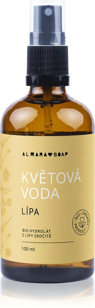 Тоник для лица Almara Soap Floral Water Linden цветочная вода липы, для чувствительной кожи, 100 мл