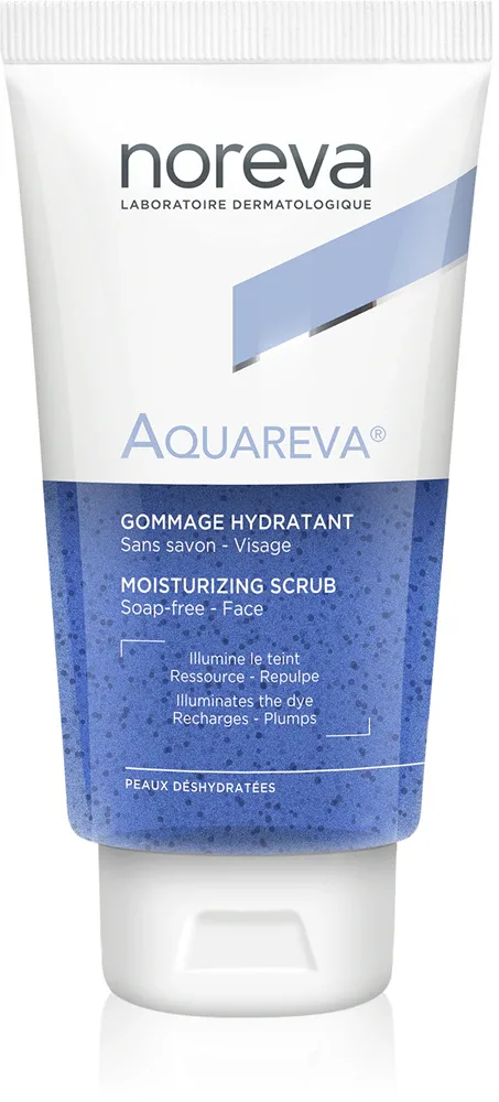 Увлажняющий скраб для лица Noreva Aquareva Moisturizing Scrub, 75 мл