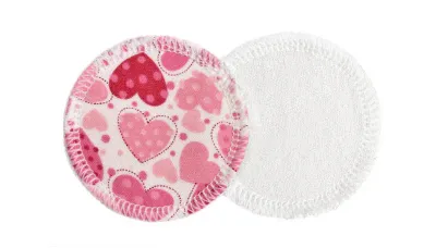 T-TOMI Make-up Removal Pads Set Soft 2 Weeks - Многоразовые салфетки для демакияжа COLOUR + Laundry Wash Bag, 7 шт