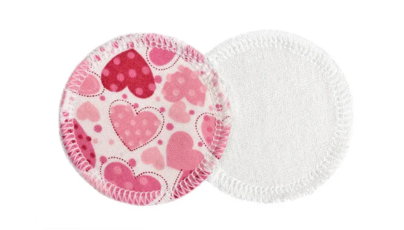 T-TOMI Make-up Removal Pads Set Soft 2 Weeks - Многоразовые салфетки для демакияжа COLOUR + Laundry Wash Bag, 7 шт