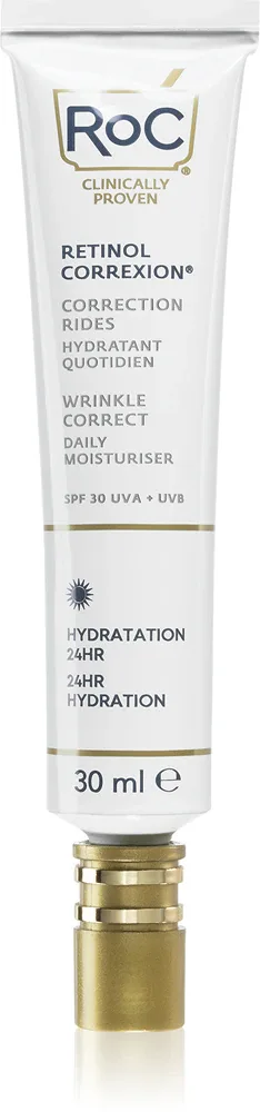 RoC Retinol Correxion Wrinkle Correct Daily Moisturiser - Крем увлажняющий на день против старения кожи SPF 30, 30 мл