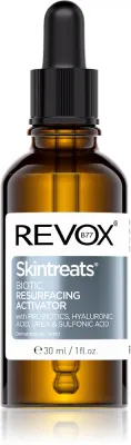 Revox B77 Skintreats Biotic Resurfacing Activator - Сыворотка с эксфолирующим эффектом для лица, разглаживающая и осветляющая, 30 мл