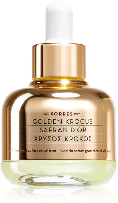 Korres Golden Krocus - Эликсир шафрановый против старения кожи, 30 мл