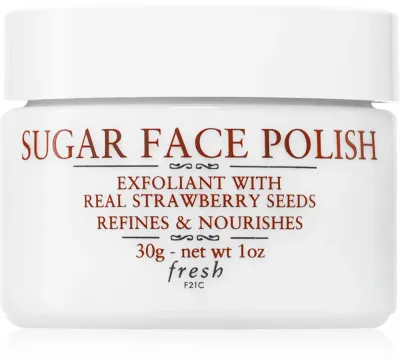 fresh Sugar Face Polish - Сахарный пилинг для лица