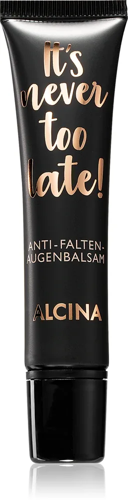 Alcina It's never too late! - Бальзам для глаз против морщин, 15 мл
