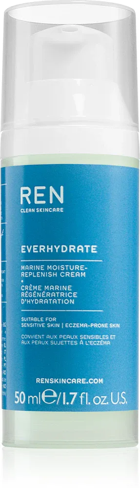 REN Everhydrate - Крем для лица с увлажняющим действием dla cery wrażliwej, 50 мл