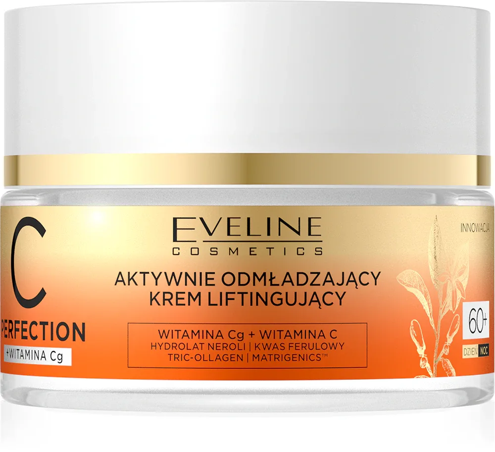 Eveline Cosmetics C Perfection - Крем лифтинговый на день и на ночь с витамином C 60+, 50 мл