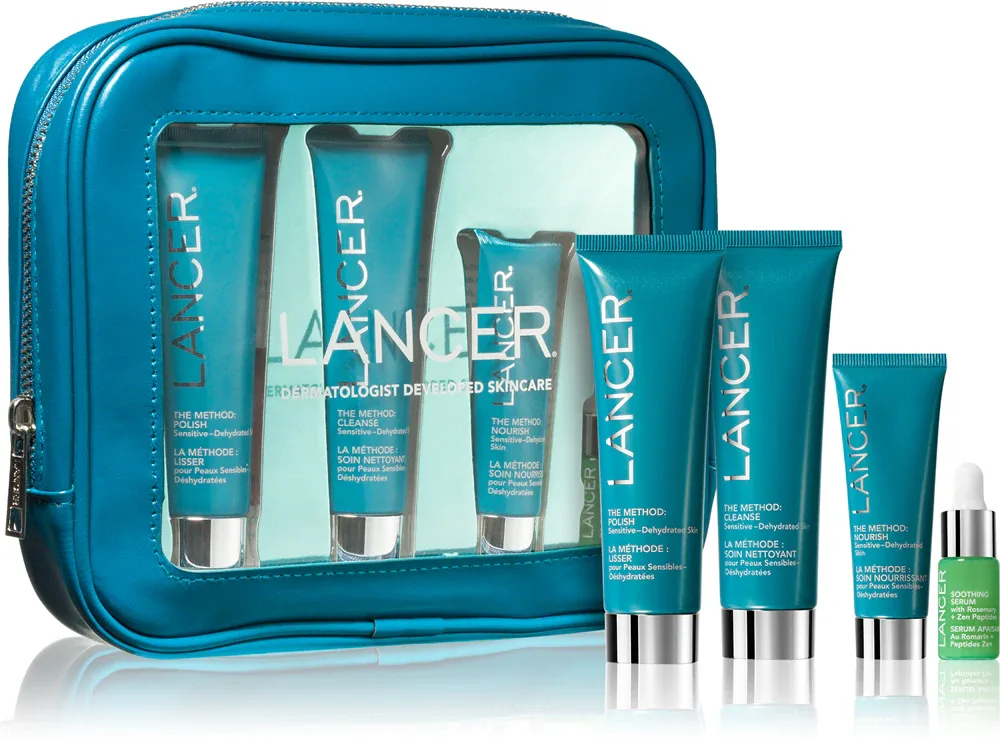 LANCER THE METHOD SENSITIVE-DEHYDRATED SKIN - Набор для увлажнения кожи лица