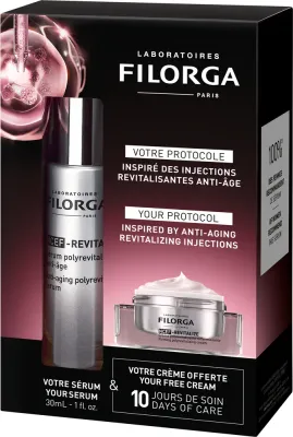 FILORGA GIFTSET NCEF-REVITALIZE - Подарочный набор для зрелой кожи, 2 шт