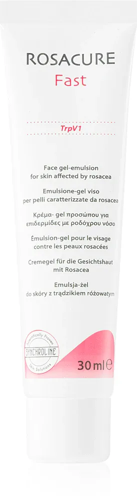 Synchroline Rosacure Fast - Крем для лица для чувствительной кожи с склонностью к пигментации, 30 мл