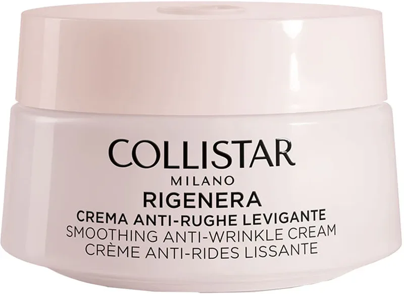 Collistar Rigenera Smoothing Anti-Wrinkle Cream Face And Neck - Крем лифтинговый на день и на ночь, 50 мл