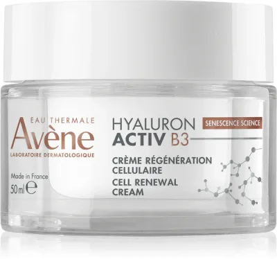 Avene Hyaluron Activ B3 Cell Renewal Cream - Крем для лица, омолаживающий клетки кожи, 50 мл