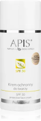 Apis Natural Cosmetics Professional Protective - Лёгкий защитный крем для лица SPF 30, 100 мл
