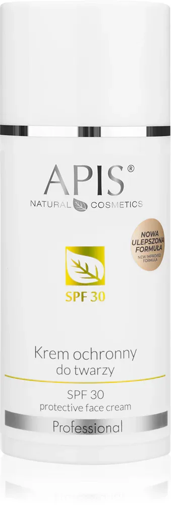 Apis Natural Cosmetics Professional Protective - Лёгкий защитный крем для лица SPF 30, 100 мл