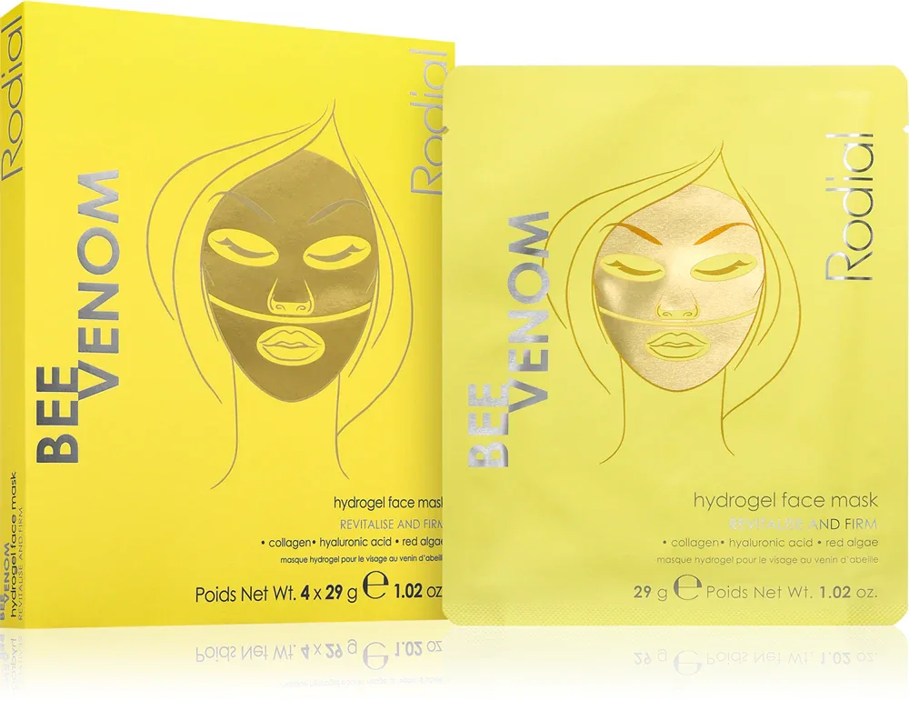 Rodial Bee Venom Hydrogel Face Mask - Расслабляющая гидрогелевая маска