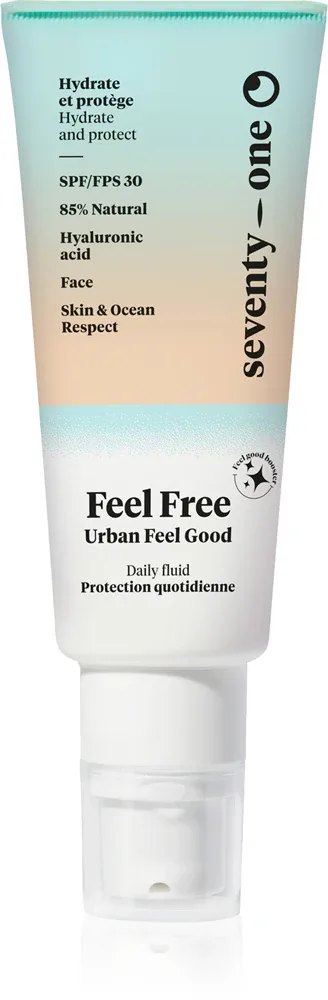 SeventyOne Feel Free SPF30 - Крем для загара против старения кожи с увлажняющим действием SPF 30, 40 мл