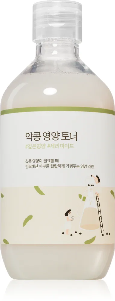 ROUND LAB Soybean Nourishing Toner - Увлажняющий и питательный тоник для чувствительной кожи, 300 мл
