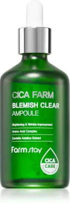 Farmstay Cica Farm Blemish Clear Ampoule - Сыворотка для лица, 100 мл