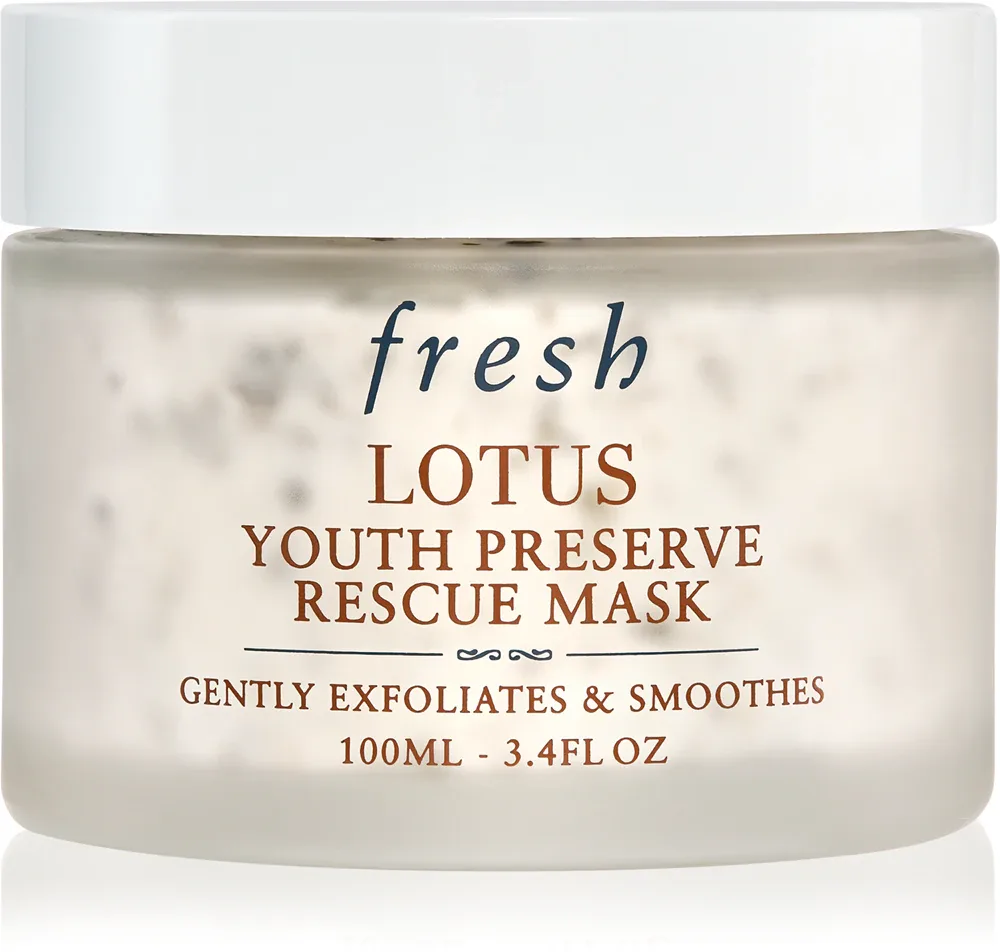 fresh Lotus Youth Preserve Rescue Mask - Крем для лица против старения с эксфолирующим эффектом