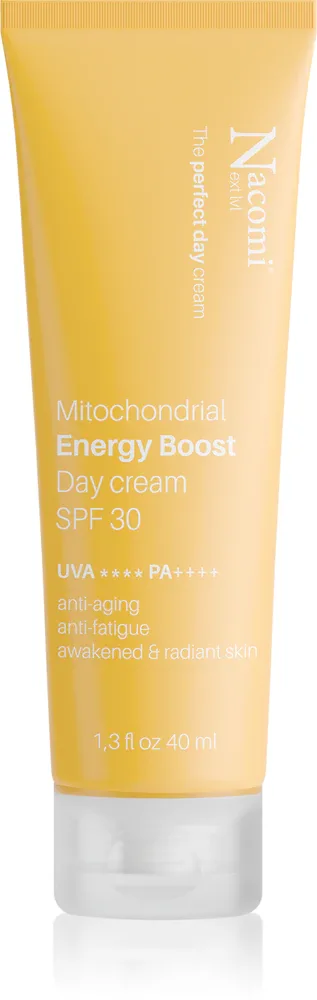 Nacomi Next Level Mitochondrial energy boost - Крем энергетический с SPF 30, 30 мл