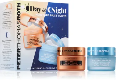 Peter Thomas Roth Day & Night Moisture Must-Haves - Инновационный набор увлажняющих средств для лица и шеи, 2 мл