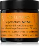 Antipodes Supernatural SPF50+ Ceramide Silk Facial Sunscreen - Охранный крем для лица с керамидами — фото 1